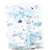 image:imageHudson Baby Unisex Baby Plush Mink and Sherpa Blanket Royal Safari One SizeHot Air Baloon