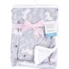 image:imageHudson Baby Unisex Baby Plush Mink and Sherpa Blanket Royal Safari One SizeWhimsical Unicorn