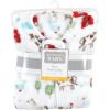 image:imageHudson Baby Unisex Baby Plush Sleeping Bag Sack BlanketBoy Farm Animals