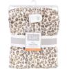 image:imageHudson Baby Unisex Baby Plush Sleeping Bag Sack BlanketCream Leopard