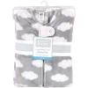 image:imageHudson Baby Unisex Baby Plush Sleeping Bag Sack BlanketGray Clouds