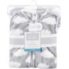 image:imageHudson Baby Unisex Baby Plush Sleeping Bag Sack BlanketGray Clouds Plush