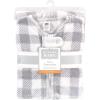 image:imageHudson Baby Unisex Baby Plush Sleeping Bag Sack BlanketGray Plaid
