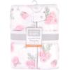 image:imageHudson Baby Unisex Baby Plush Sleeping Bag Sack BlanketPink Rose