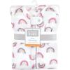 image:imageHudson Baby Unisex Baby Plush Sleeping Bag Sack BlanketSleeveless Modern Rainbow