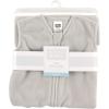 image:imageHudson Baby Unisex Baby Plush Sleeping Bag Sack BlanketSolid Light Gray Fleece