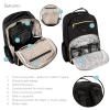 image:imageHudson Baby Unisex Baby Premium Diaper Bag Backpack and Changing Pad Beige One SizeBlack