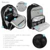 image:imageHudson Baby Unisex Baby Premium Diaper Bag Backpack and Changing Pad Beige One SizeBlack Gray