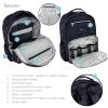image:imageHudson Baby Unisex Baby Premium Diaper Bag Backpack and Changing Pad Beige One SizeNavy