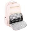 image:imageHudson Baby Unisex Baby Premium Diaper Bag Backpack and Changing Pad Beige One SizePowder Pink