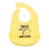 image:imageHudson Baby Unisex Baby Silicone Bibs Unicorn One SizeYellow Hangry