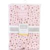 image:imageHudson Baby Unisex BabyCotton Sleeveless Wearable Sleeping Bag Sack BlanketGold Pink Star