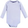 image:imageHudson Baby babygirls Cotton Longsleeve Bodysuits 5packBlue Toile