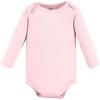 image:imageHudson Baby babygirls Cotton Longsleeve Bodysuits 5packBlue Toile