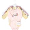 image:imageHudson Baby babygirls Cotton Longsleeve Bodysuits 5packBonita