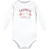 image:imageHudson Baby babygirls Cotton Longsleeve Bodysuits 5packBonita