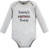 image:imageHudson Baby babygirls Cotton Longsleeve Bodysuits 5packBrown Football Buddy
