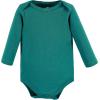 image:imageHudson Baby babygirls Cotton Longsleeve Bodysuits 5packBuffalo Plaid Leopard