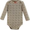 image:imageHudson Baby babygirls Cotton Longsleeve Bodysuits 5packBuffalo Plaid Leopard