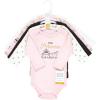 image:imageHudson Baby babygirls Cotton Longsleeve Bodysuits 5packFairytale Princess