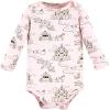 image:imageHudson Baby babygirls Cotton Longsleeve Bodysuits 5packFairytale Princess