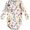 image:imageHudson Baby babygirls Cotton Longsleeve Bodysuits 5packFall Botanical