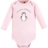 image:imageHudson Baby babygirls Cotton Longsleeve Bodysuits 5packGirl Arctic Animals