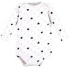 image:imageHudson Baby babygirls Cotton Longsleeve Bodysuits 5packGirl Daddy Pink Navy