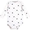 image:imageHudson Baby babygirls Cotton Longsleeve Bodysuits 5packGirl Mommy Pink Navy
