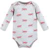 image:imageHudson Baby babygirls Cotton Longsleeve Bodysuits 5packGirl Woodland Animals