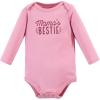 image:imageHudson Baby babygirls Cotton Longsleeve Bodysuits 5packLittle Love Flowers