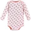 image:imageHudson Baby babygirls Cotton Longsleeve Bodysuits 5packModern Rainbow