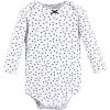 image:imageHudson Baby babygirls Cotton Longsleeve Bodysuits 5packModern Rainbow