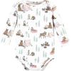 image:imageHudson Baby babygirls Cotton Longsleeve Bodysuits 5packPink Happy Camper