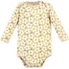 image:imageHudson Baby babygirls Cotton Longsleeve Bodysuits 5packSage Floral Wreath