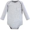 image:imageHudson Baby babygirls Cotton Longsleeve Bodysuits 5packSpace
