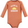 image:imageHudson Baby babygirls Cotton Longsleeve Bodysuits 5packSunshine Rainbows