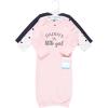 image:imageHudson Baby unisexbaby Cotton GownsGirl Daddy Pink Navy