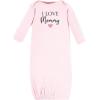 image:imageHudson Baby unisexbaby Cotton GownsGirl Mommy Pink Navy