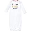 image:imageHudson Baby unisexbaby Cotton GownsLeopard Mamas Mini