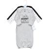 image:imageHudson Baby unisexbaby Cotton GownsMom Dad Moon and Back