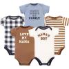 Brown Navy Mamas Boy
