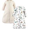 image:imageHudson Baby Unisex Baby Cotton LongSleeve Wearable Sleeping Bag Sack BlanketBoy Dino World Long Sleeve
