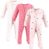 image:imageHudson Baby Unisex Baby Cotton Sleep and PlayPink Daisy Heart