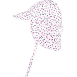 image:imageHudson Baby Baby Hudson Baby Unisex Baby Sun Protection Hat Flamingo Rainbow Stripe 012 MonthsBerry Floral