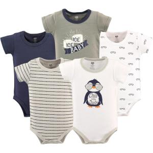 image:imageHudson Baby Unisex Baby Cotton Bodysuits 5packChill Dude