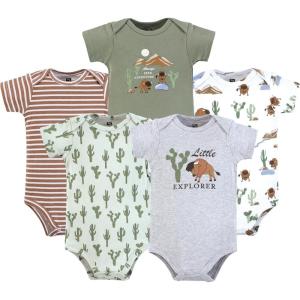 image:imageHudson Baby Unisex Baby Cotton Bodysuits 5packWilderness