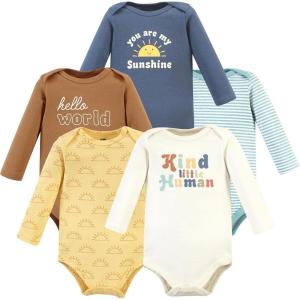 image:imageHudson Baby Unisex Baby Cotton BodysuitsKind Human