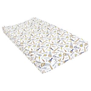 image:imageHudson Baby Unisex Baby Cotton Changing Pad Cover Pink Safari One SizeConstruction Work