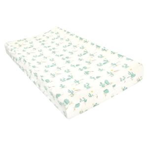 image:imageHudson Baby Unisex Baby Cotton Changing Pad Cover Pink Safari One SizeDesert Cactus